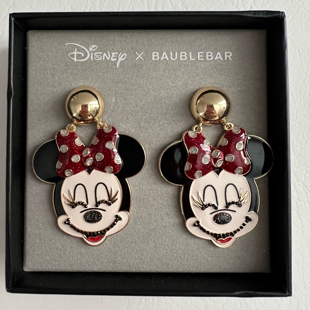 Baublebar X Disney Minnie Mouse Statement Dangle Earrings